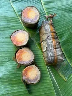 Hình ảnh Bánh Tét Đậu Xanh Chay