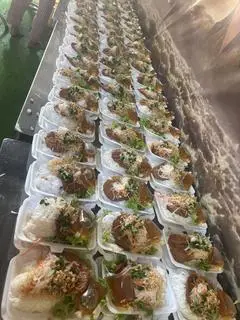 Hình ảnh Bún thịt nướng chay