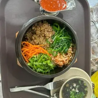 Hình ảnh Cơm trộn bò bằm