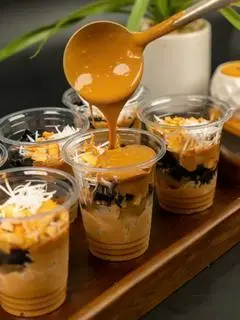 Hình ảnh Cafe dẻo sốt kem