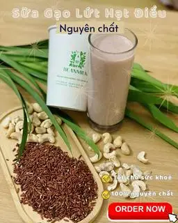 Hình ảnh Sữa gạo lứt sữa- điều rang