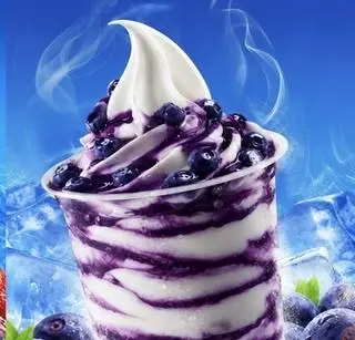 Hình ảnh Super sundae Việt quất