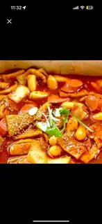 Hình ảnh Tokbokki - bánh gạo chả cá HQ - trứng cút - kim chi HQ