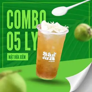 Hình ảnh 5 Ly Mật Dừa Xiêm Giảm 10k