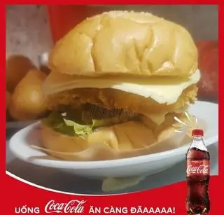 Hình ảnh Hamberger thập cẩm - Coca