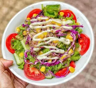 Hình ảnh Salad gà sốt mè rang