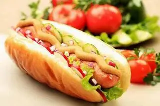 Hình ảnh bánh mỳ xúc xích