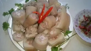Hình ảnh đuôi lợn luộc