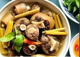 Hình ảnh LẨU ĐUÔI BÒ - THỊT BÒ TƯƠI HẦM THUỐC BẮC
