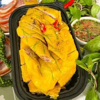 Hình ảnh Gà Ủ Muối Hoa Tiêu 1 Con (2 nửa)