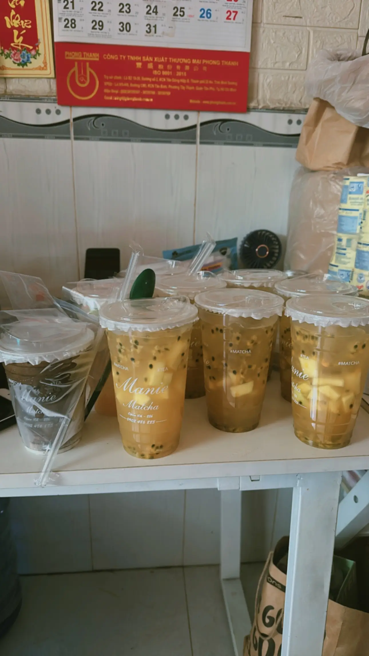 Hình ảnh Trà xoài chanh dây