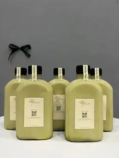 Hình ảnh Trà sữa gạo rang matcha