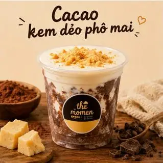Hình ảnh Cacao Kem Dẻo Phô Mai