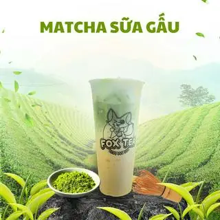 Hình ảnh Matcha sữa gấu