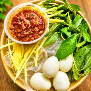 Hình ảnh Bánh tráng chấm