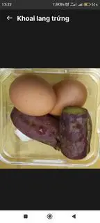 Hình ảnh Khoai lang Trứng