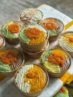 Hình ảnh  Bông lan sốt 2-3-4 vị