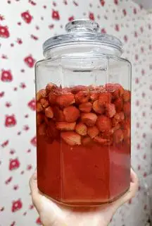 Hình ảnh Trà Dâu Tươi