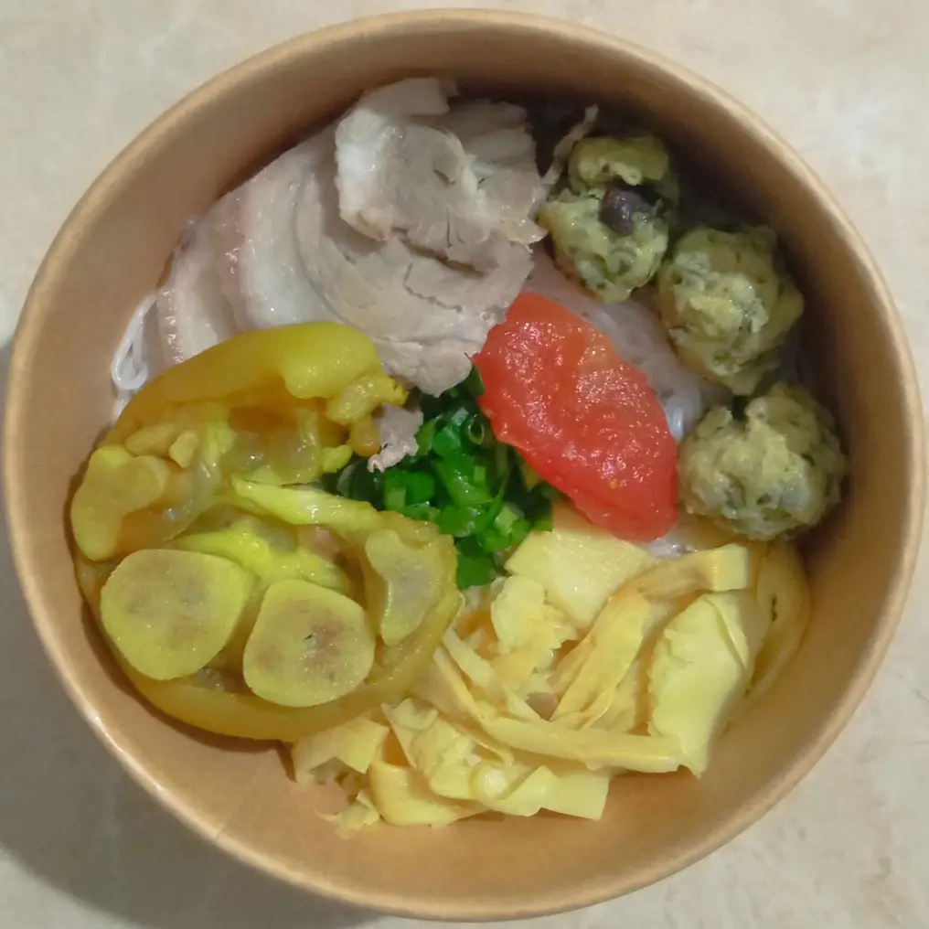 Hình ảnh Bún Móng+Thịt+Mọc