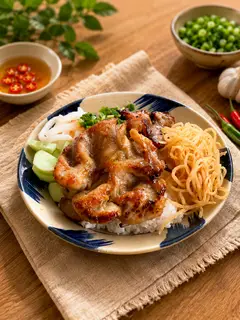 Hình ảnh Cơm tấm sườn bì