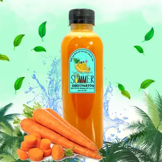 Hình ảnh Nước Ép Cà Rốt Chai 330ml