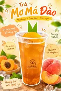 Hình ảnh Trà mơ má đào