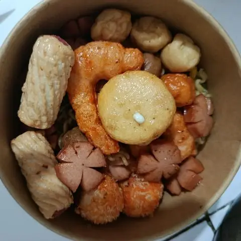 Hình ảnh mỳ trộn fulltoping đặc biệt