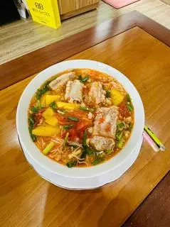 Hình ảnh Mì sườn mọc vị xưa mẹ nấu+ 1 quẩy 