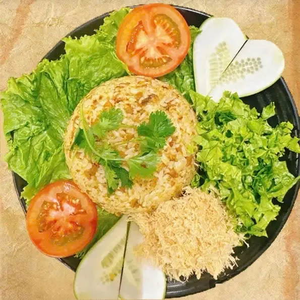 Hình ảnh Cơm chiên cá mặn chay