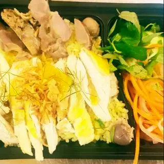 Hình ảnh Cơm gà xé lòng