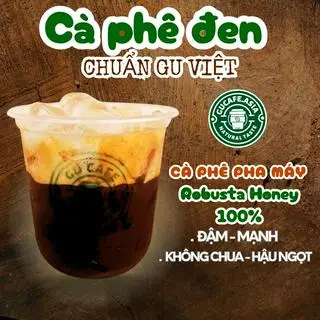 Hình ảnh Gucafe - Cà phê đen đá - Pha máy - Black Coffee (Ly 360ml)