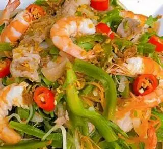Hình ảnh Gỏi tiến vua tôm thịt