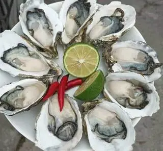 Hình ảnh Hàu sữa tái chanh 