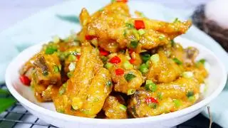 Hình ảnh Sụn gà sốt trứng muối