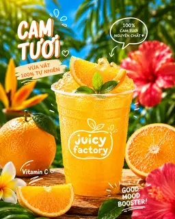 Hình ảnh Nước Cam Vắt cốc 700ml