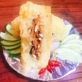 Hình ảnh Xôi gà nấm