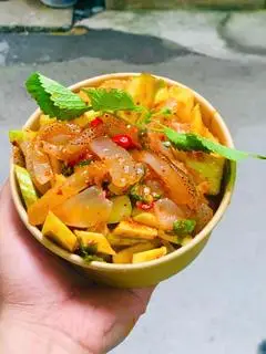Hình ảnh thân sứa sốt Thái 