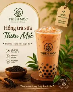Hình ảnh Hồng trà sữa truyền thống - size M