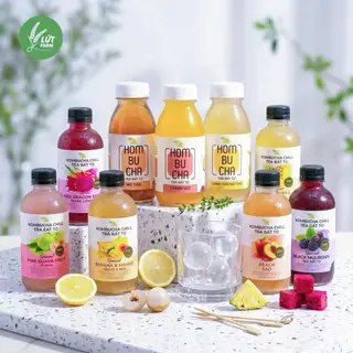 Hình ảnh trà kombucha Light 1 chai 250ml( me, chanh leo,chanh mật ong) khách ăn vị nào ghi chú 