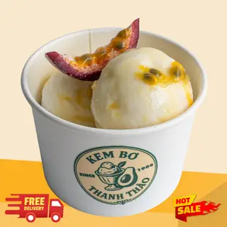 Hình ảnh  Kem Chanh Dây