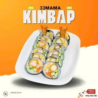 Hình ảnh Kimbap tôm phô mai