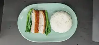 Hình ảnh Cơm thịt heo quay - Roasted Pork - 燒肉
