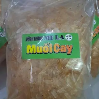 Hình ảnh Bánh tráng muối cay 