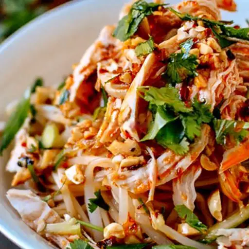 Hình ảnh Bún Trộn Gà