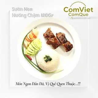 Hình ảnh Cơm Sườn Non Nướng Chậm 120Gr