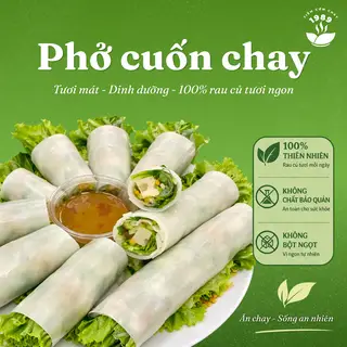 Hình ảnh Phở cuốn chay
