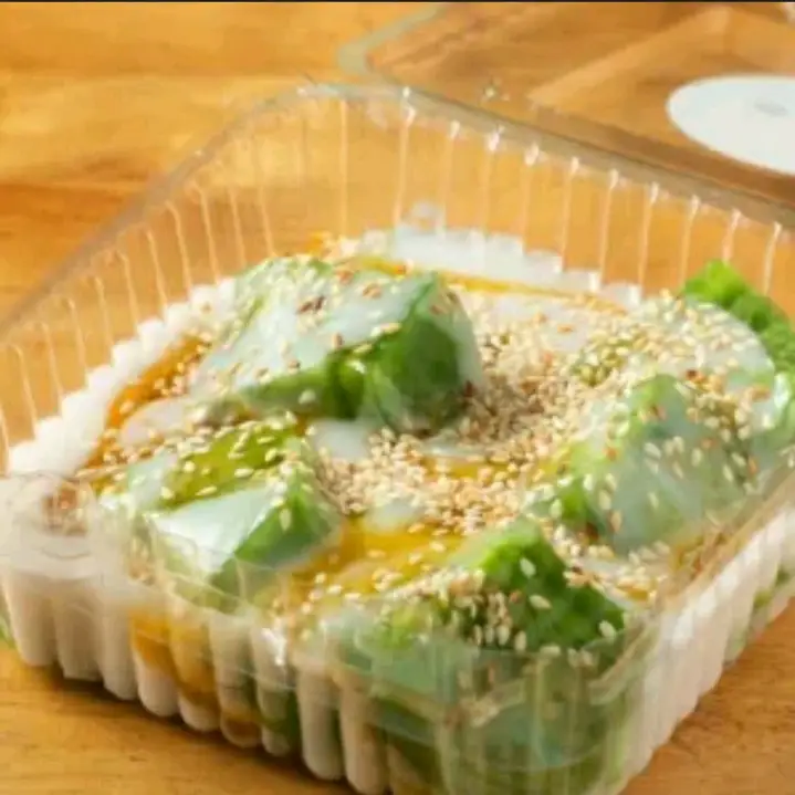 Hình ảnh HỘP 200GR| BÁNH ĐÚC GÂN LÁ DỨA