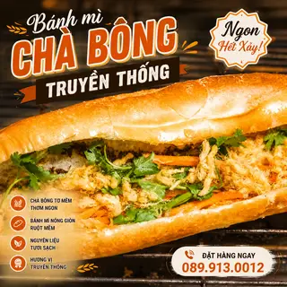 Hình ảnh Bánh mì que chà bông - Truyền thống