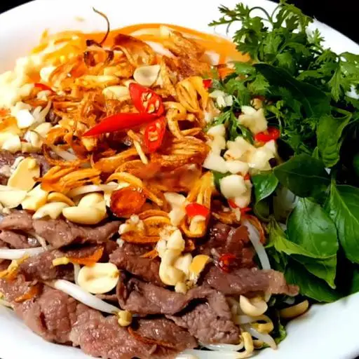 Hình ảnh Miến Trộn Bò