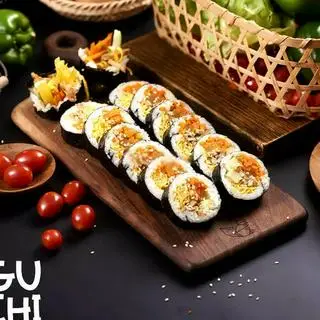 Hình ảnh KimBap mix Củ cải vàng, Chả cá Đặc biệt